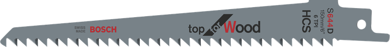 BoschS644D 曲線鋸鋸片，用於快速切割木材.