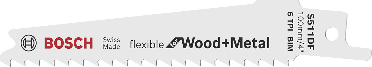 適用於木材和金屬的BoschS511DF 曲線鋸鋸條。.