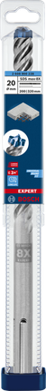 Bosch max-8X 20×200×320 毫米鎚鑽頭.