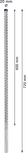 BoschSDS max-8X 衝擊鑽頭 20 x 600 x 720 毫米。