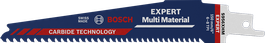 Bosch多材質往復鋸片 150 mm。.