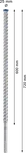 BoschSDS max-8X 衝擊鑽頭 25x720 毫米。
