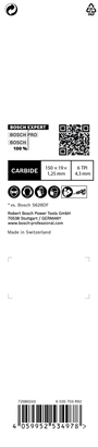 Bosch Fiber Plaster S 641 HM 往復鋸片 1 件