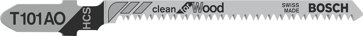 Bosch曲線鋸鋸片，用於乾淨切割木材。.