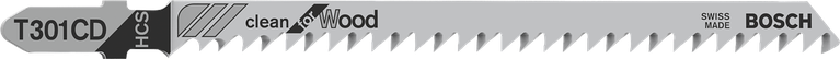 BoschT301CD 曲線鋸刀片，用於乾淨切割木材。.