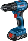 Bosch 185-LI 無線電鑽，18V 2.0Ah 電池。