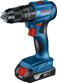 Bosch 185-LI 無線電鑽，18V 2.0Ah 電池。.