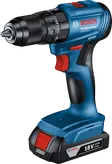 Bosch 185-LI 無線電鑽，18V 2.0Ah 電池。.