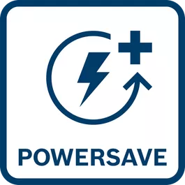  啟動PowerSAVE模式後，只要螺絲接觸到牆壁，摩打就會自動啟動。