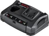 帶有 USB 連接埠的Bosch GAX 18V-30 充電器。