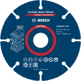 Bosch EXPERT 多材料硬質合金切割片 110x20mm。