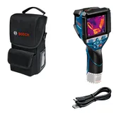 Bosch 600 C 熱像儀配有外殼和 USB 線。.