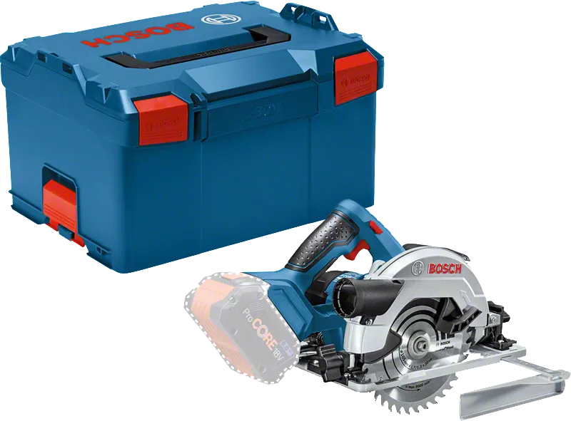 Bosch 18V-57 G 無線圓鋸，附盒子。.