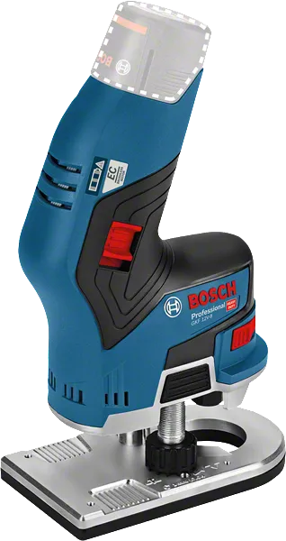 Bosch 12V-8 無線掌上路由器，用於精確的邊緣修剪。.
