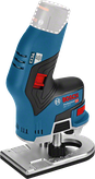 Bosch 12V-8 無線掌上路由器，用於精確的邊緣修剪。