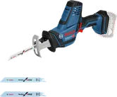 Bosch GSA 18 V-LI C 無線往復鋸，適用於木材和金屬。