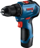 附金屬卡盤的BoschGSR 12V-30 無線電鑽。
