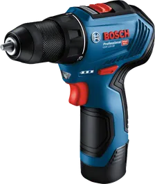 附金屬卡盤的BoschGSR 12V-30 無線電鑽。.
