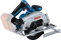 Bosch 185-LI 無線圓鋸，附刀片和導軌。.