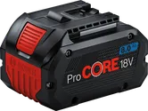 Bosch ProCORE18V 8.0Ah 可充電電池組。.