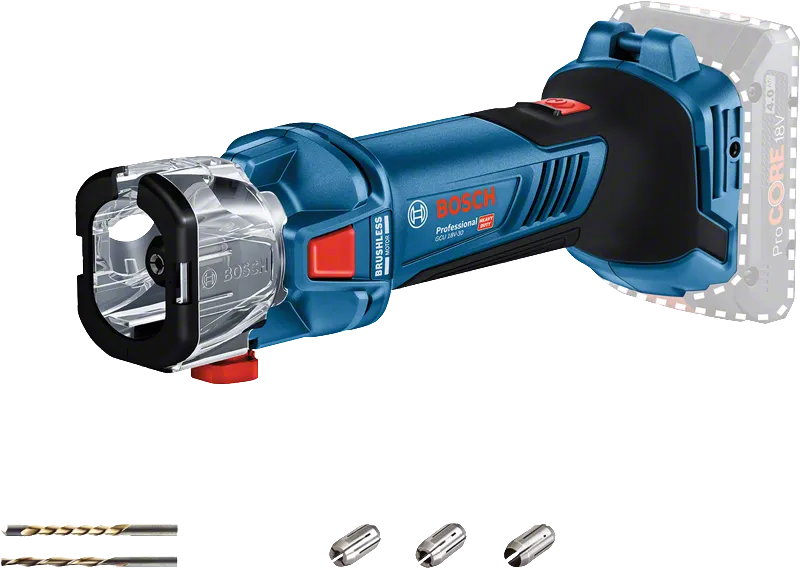 Bosch 18V-30 無線幹牆切割工具。.