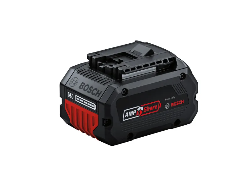 採用 AMPShare 技術的Bosch ProCore 18V 電池。.