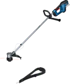 Bosch 18V-33 無線草坪修剪機，附綁帶。
