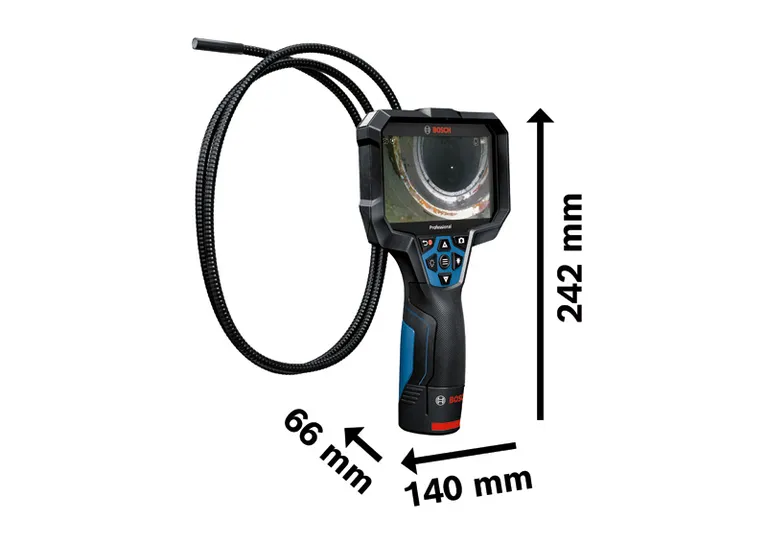 Bosch 12V-5-27 C 型內視鏡，附 5 吋顯示器。