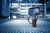 Industrial inspection camera displayed.