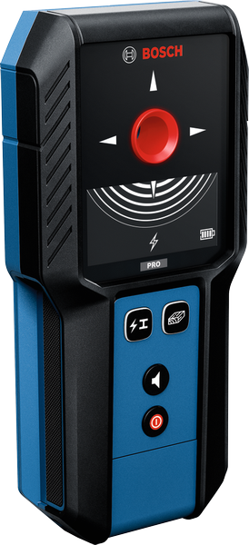 Bosch GMS 120-27 detector for live cables and metals.