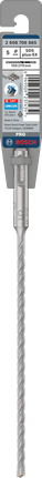 PRO SDS plus-5X 四溝鎚鑽鑽頭,5 x 150 x 210 mm PRO SDS plus-5X 四溝鎚鑽鑽頭,5 x 150 x 210 mm