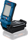 Bosch GLI 18V-800 cordless LED work light.