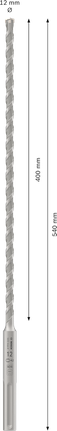 Bosch PRO SDS max-4 鎚鑽頭 12x400x540 毫米。.