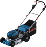 Bosch 18V2-46 無線割草機，配備無刷馬達。