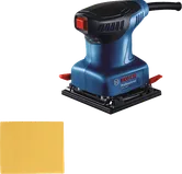BoschGSS 140 軌道砂光機，附砂紙。.