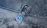 Laser distance measurer dropped.