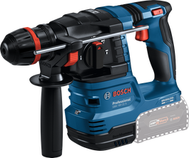 Bosch GBH 18V-22 X cordless rotary hammer drill.