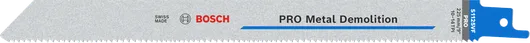 帶有可變齒的Bosch PRO Metal Demolition S1125VF 刀片。.