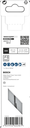 Bosch PRO S937BEF 中厚金屬刀片 150×25×1.1 mm。