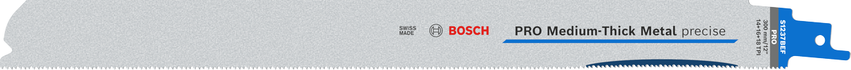 Bosch PRO 中厚金屬精密 S1237BEF 刀片。.