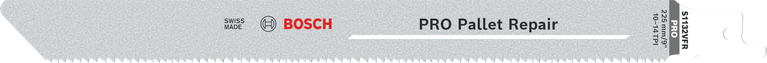 Bosch Pallet Repair S1132VFR 刀片，搭配可變齒。.