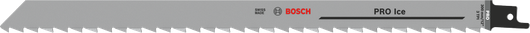 Bosch PRO Ice S1211K 刀片採用恆定齒設計。.