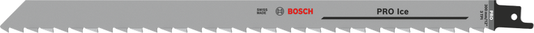 Bosch PRO Ice S1211K 刀片採用恆定齒設計。.