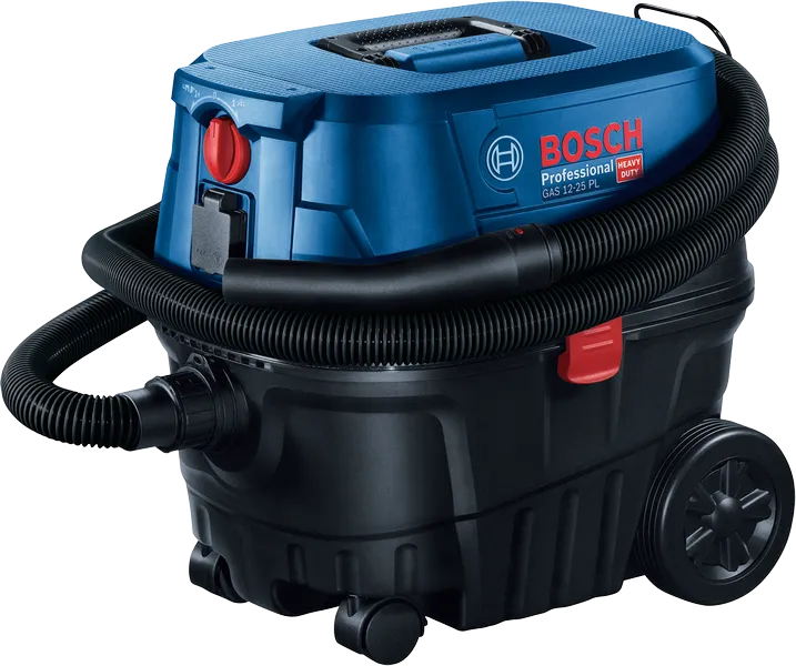 BoschGAS12-25 乾濕兩用吸塵器，附軟管。