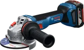 Bosch 18V-11 無線角磨機，配備 5Ah 電池。