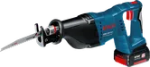 Bosch無線往復鋸 GS4 18 V-LI，適用於木材。
