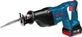 Bosch無線往復鋸 GS4 18 V-LI，適用於木材。.
