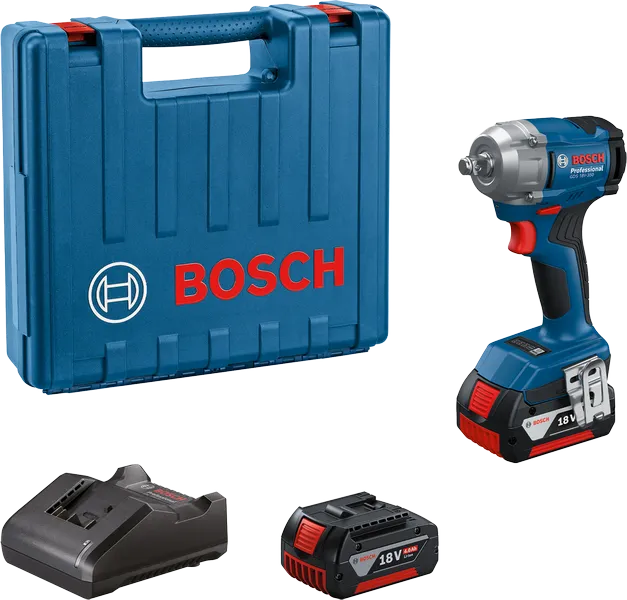 Bosch 18V-350 無線衝擊扳手，附盒子。.