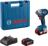 Bosch 18V-350 無線衝擊扳手，附盒子。