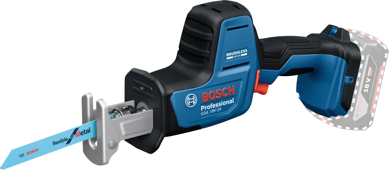 GSA 18V-24 Bosch 18V-24 往復鋸,用於金屬切割.